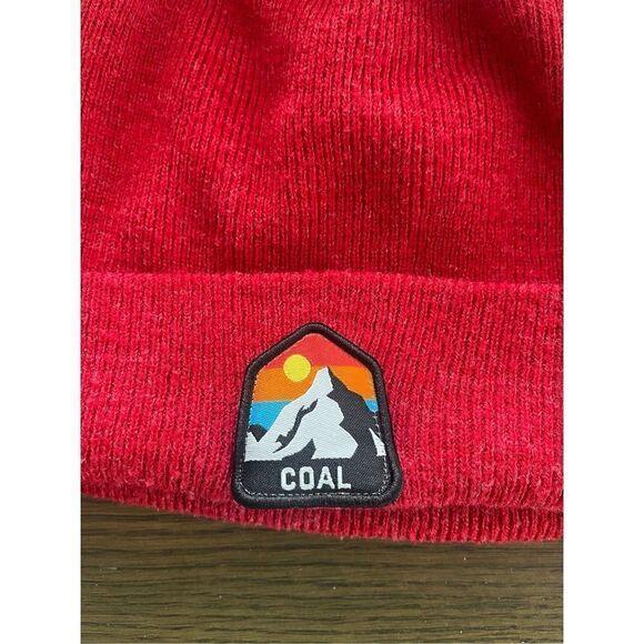 Coal Red Unisex Beanie  - Picture 1 of 3